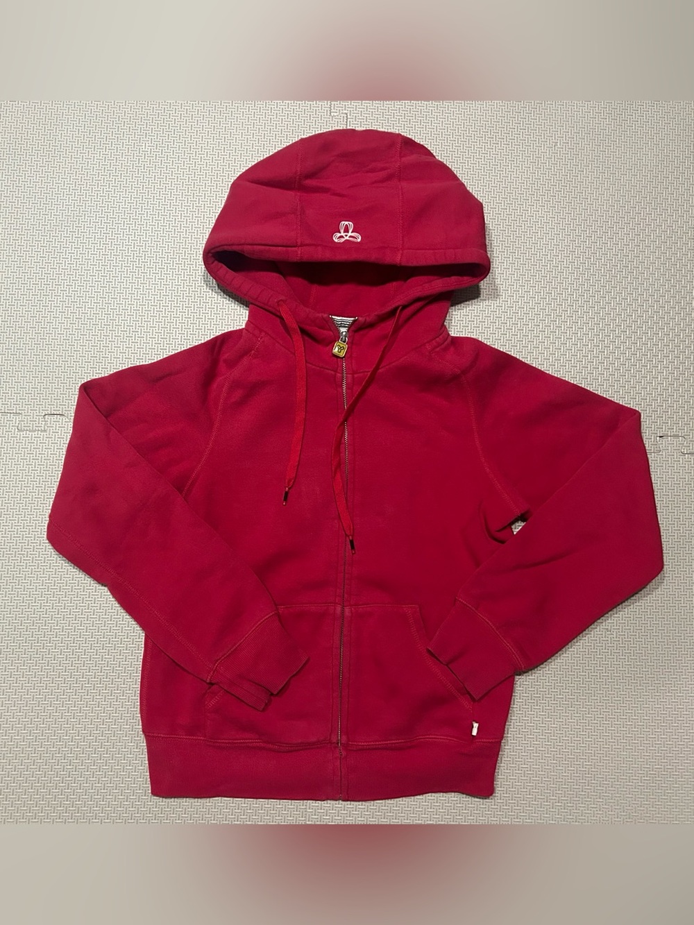 TNA Girls' Red Zip Hoodie XS